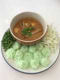 ขนมจีนน้ำยากะทิปลา