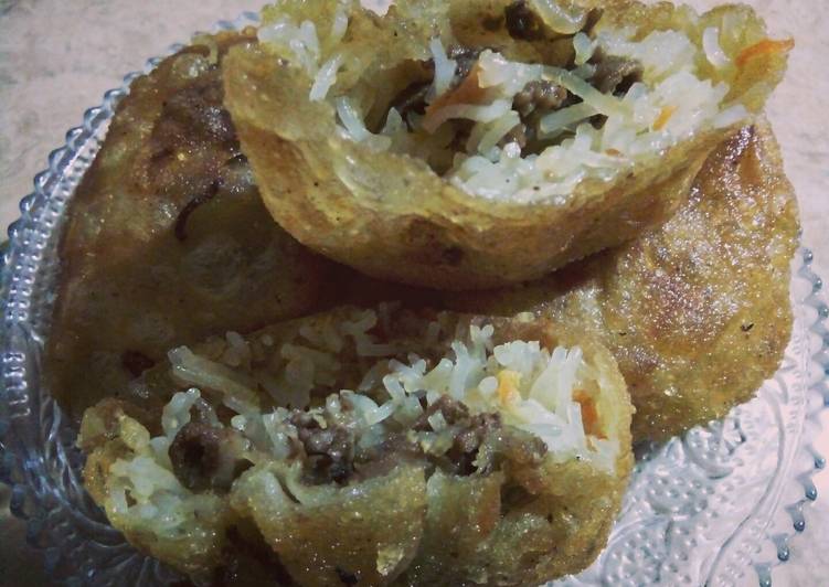 Martabak Bihun Jantung Ayam