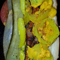 Mike's Chicago Dogs & Beer Brats A picture of Mike's Chicago Dogs & Beer Brats.