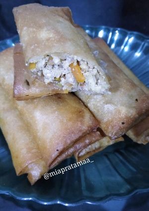 Foto resep Lumpia Isi Tahu Telur Wortel