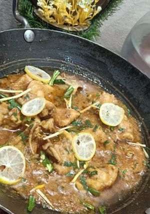 A picture of Butt karahi 😋.