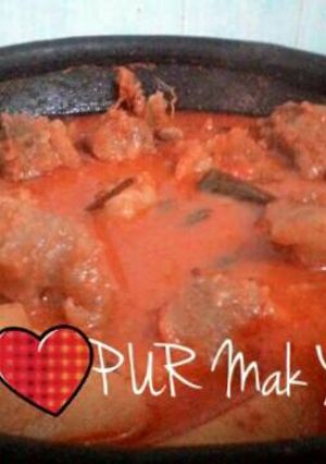 Foto resep Asam Padeh Dagiang (khas minang) / Daging asam pedas