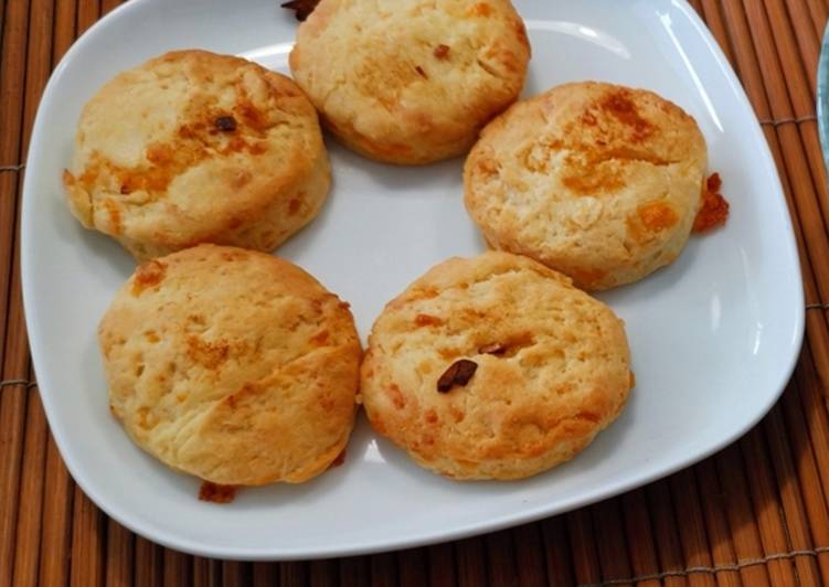 Steps to Make Speedy Cheese n garlic biscuits