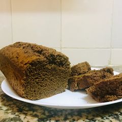 Chocolate banana bread with cinnamon+cardamom#weeklyjikonichallenge A picture of Chocolate banana bread with cinnamon+cardamom#weeklyjikonichallenge.