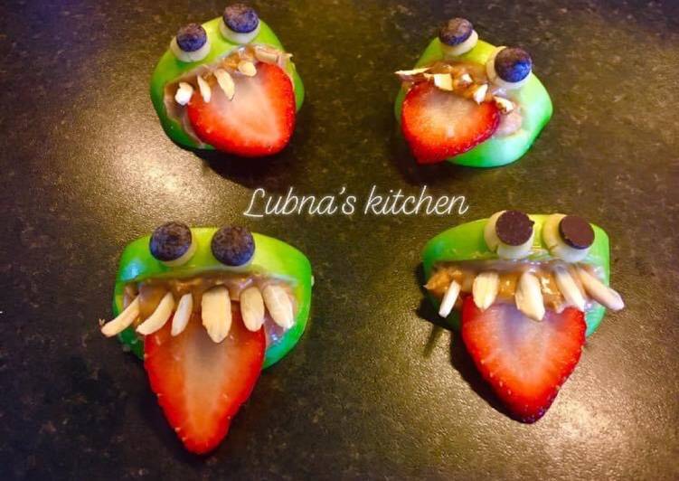 Easiest Way to Make Super Quick Homemade Silly Monster Mouths :