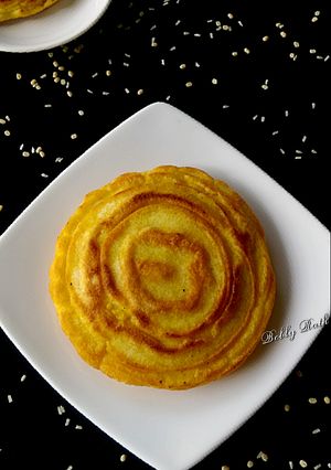 A picture of Kadai pitha.