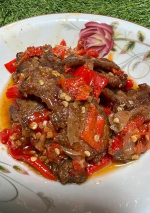 Foto resep Dendeng batokok khas padang