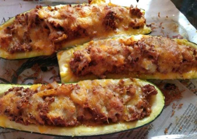 Recipe of Speedy Stuffed Zucchini