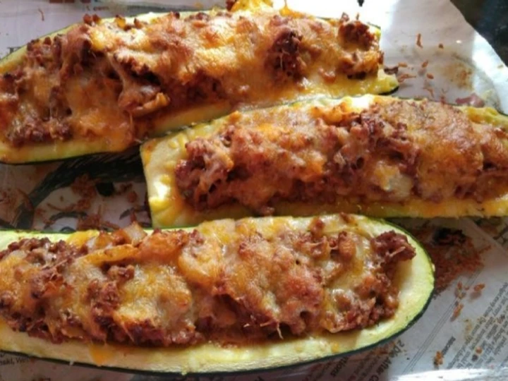 Easy Way Make Stuffed Zucchini which Delicious
