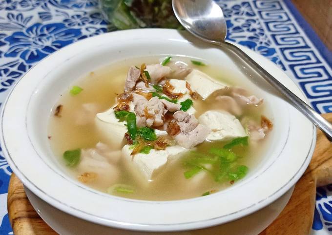 Resep Sop Tahu A La Hokben Oleh Rini Julia Cookpad