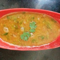 A picture of Sambar for idli.