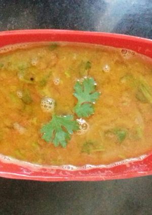 A picture of Sambar for idli.
