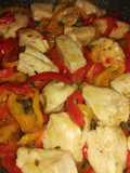 Pollo ai peperoni