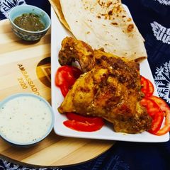 A picture of Chicken pateela Tikka.