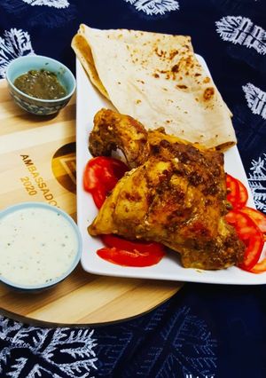 A picture of Chicken pateela Tikka.