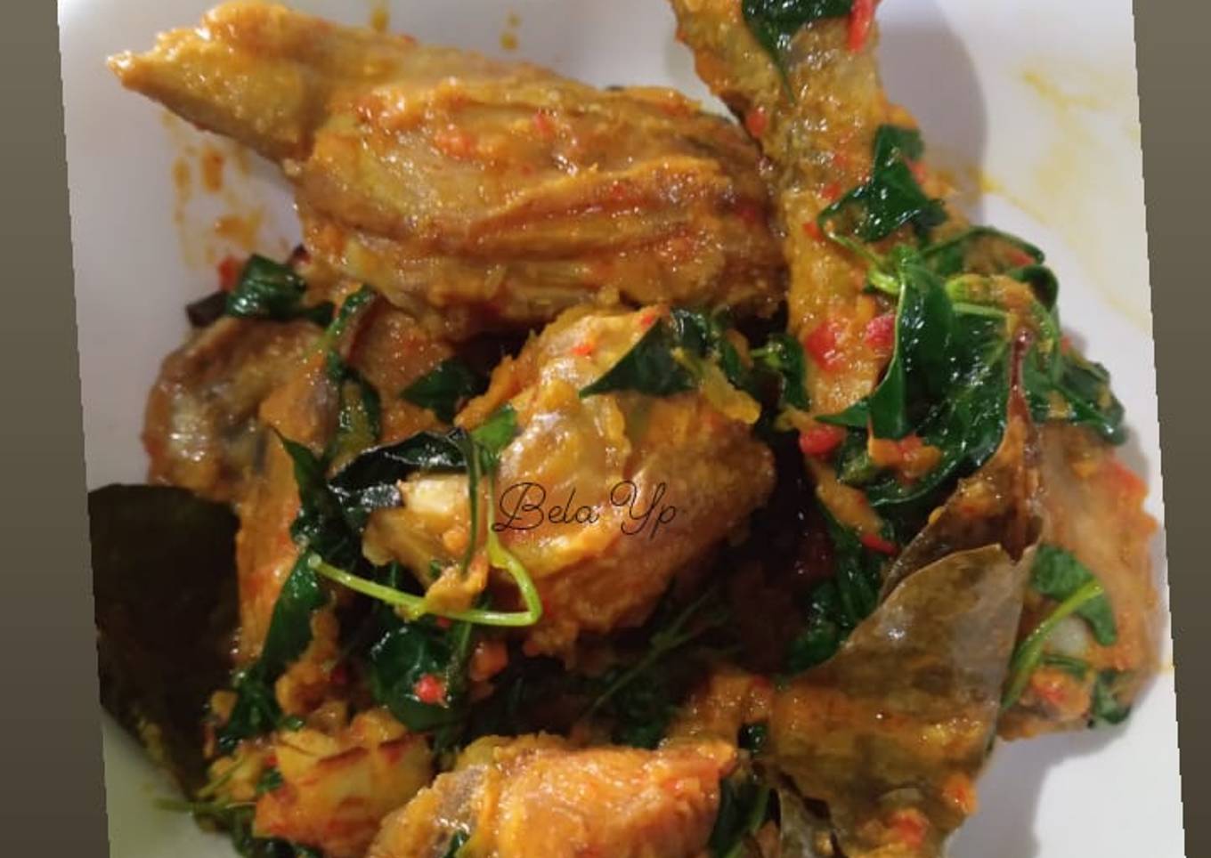 Ayam rica rica kemangi