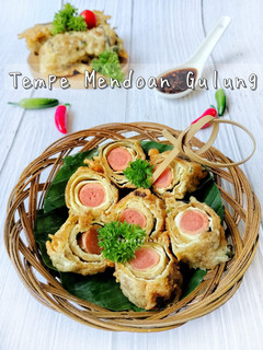 Foto resep Tempe Mendoan Gulung isi Sosis