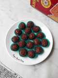 Bola Cokelat Biskuit Sisa Lebaran