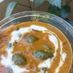 A picture of Bell pepper with Gravy.