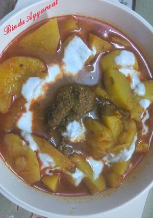 A picture of Dum aalu vadi.