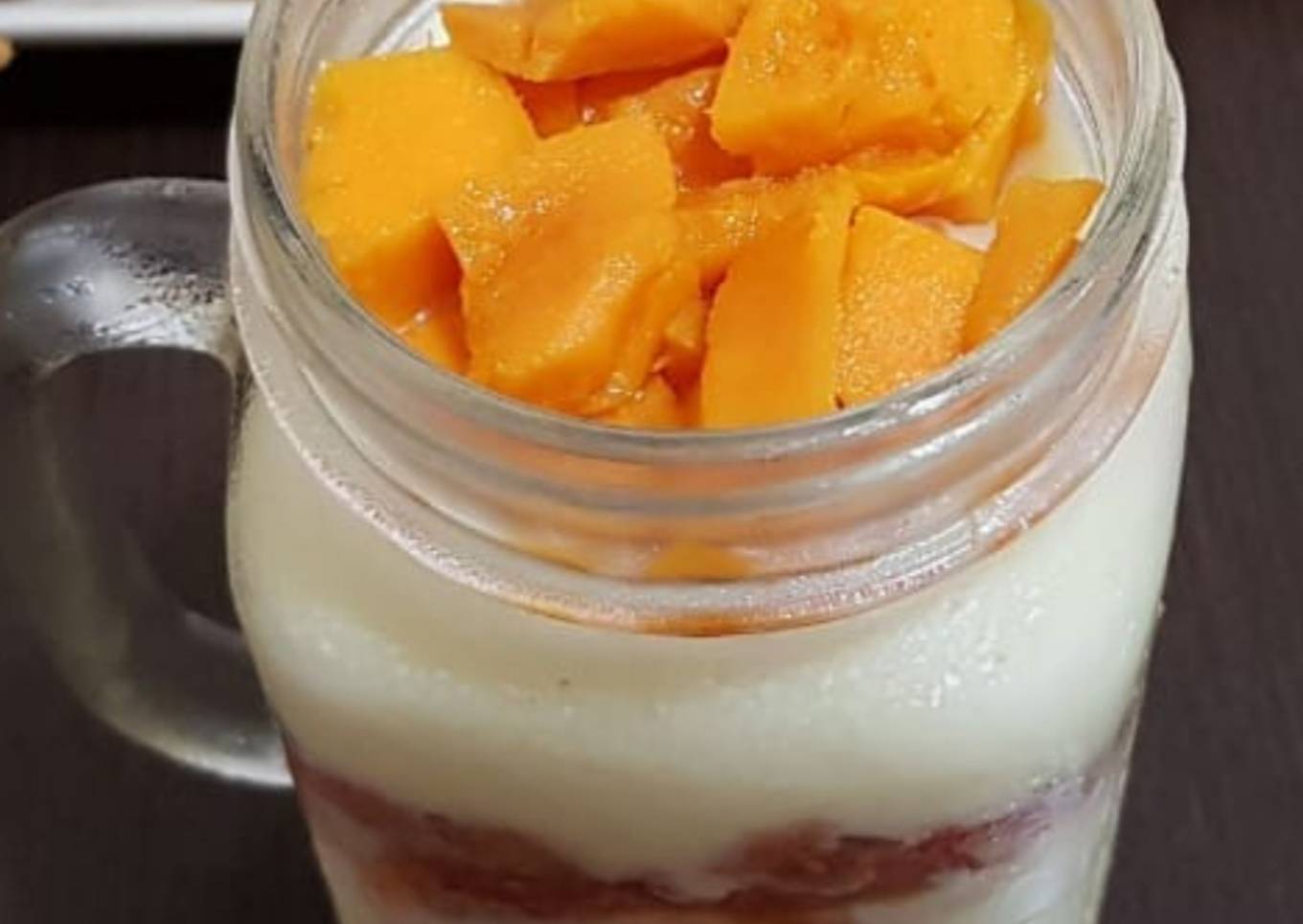 Mango Banana Custard
