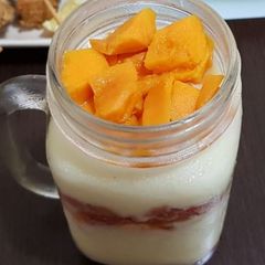 A picture of Mango Banana Custard.