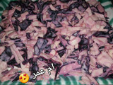 سلطة الملفوف بطحينة