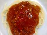 bolognese meat sauce