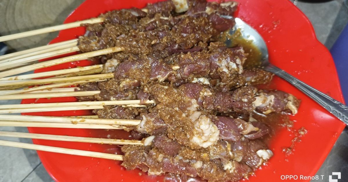 Sate kambing anti bau,anti alot