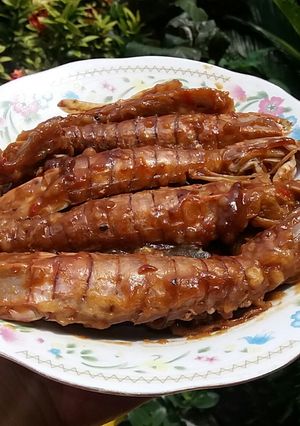 Foto resep Menu DEBM - Udang Ronggeng Blackpepper Pedas Asam Asin