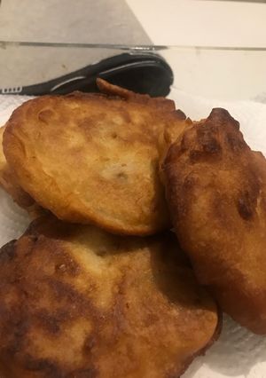 Una foto de Buñuelos de banana