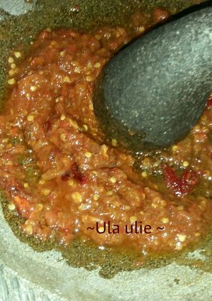 Foto resep SAmbal Trasi