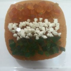 A picture of Kesariya halwa.