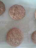 Galletas de avena con miel