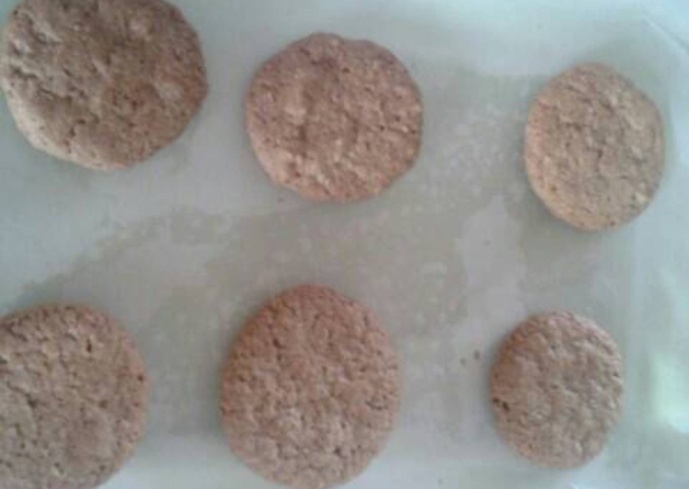 Galletas de avena con miel