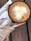Cookie gigante rellena con helado