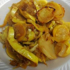 A picture of Vegetarian Southern Fried Squash.