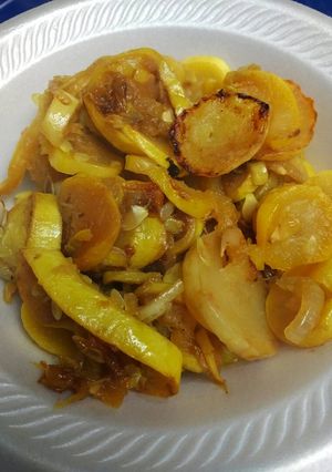 A picture of Vegetarian Southern Fried Squash.