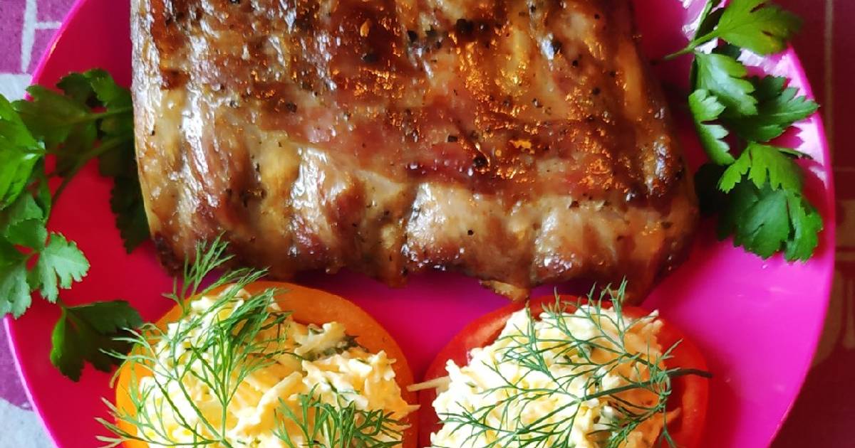 Мясо по французски в аэрогриле рецепт с фото из свинины