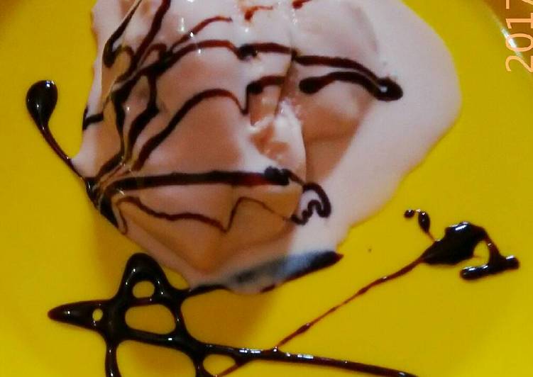 Choco vanilla ice cream
