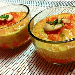 A picture of Kesariya Carrot Phirni.