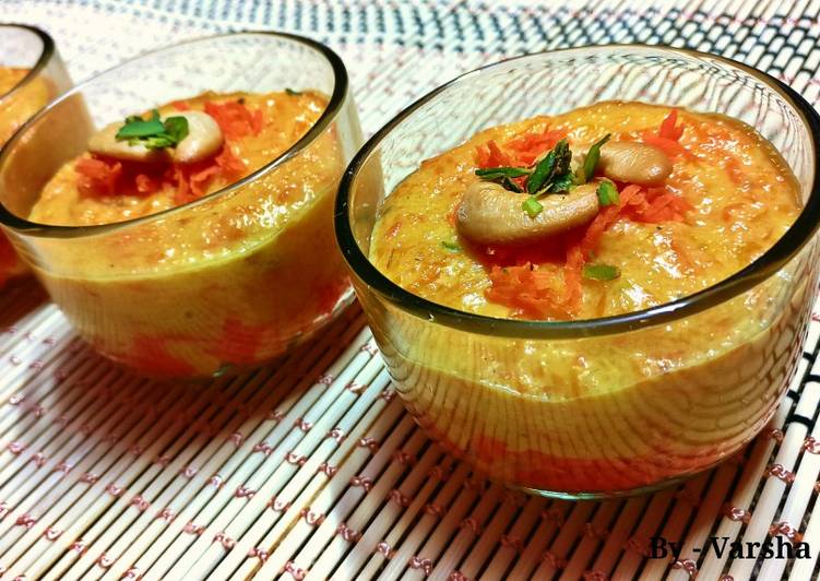 Kesariya Carrot Phirni