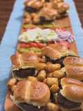 Sliders charcuterie board