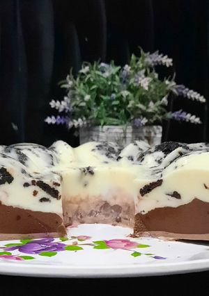 Foto resep Agar agar susu oreo