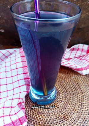 Foto resep Teh Telang Sere Jahe