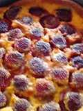 Clafoutis de fresas