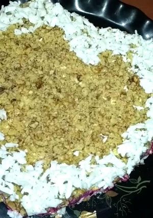 Фото Салат "Ореховое сердце". Простой рецепт на Новогодний стол!.