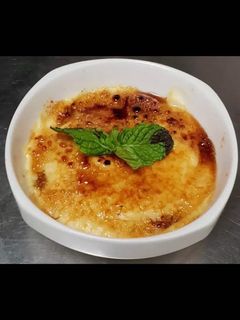 Una foto de Crema catalana de mi amiga Mary