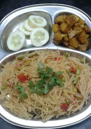 A picture of Sevaiya briyani.