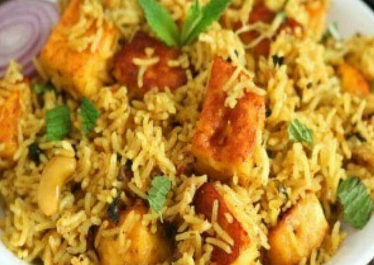 Easiest Way to Cook Appetizing Makhni Paneer Biryani